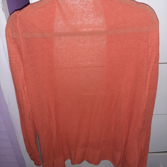 Starfish Orange Mid-Length Sweater - Picture 2 of 5